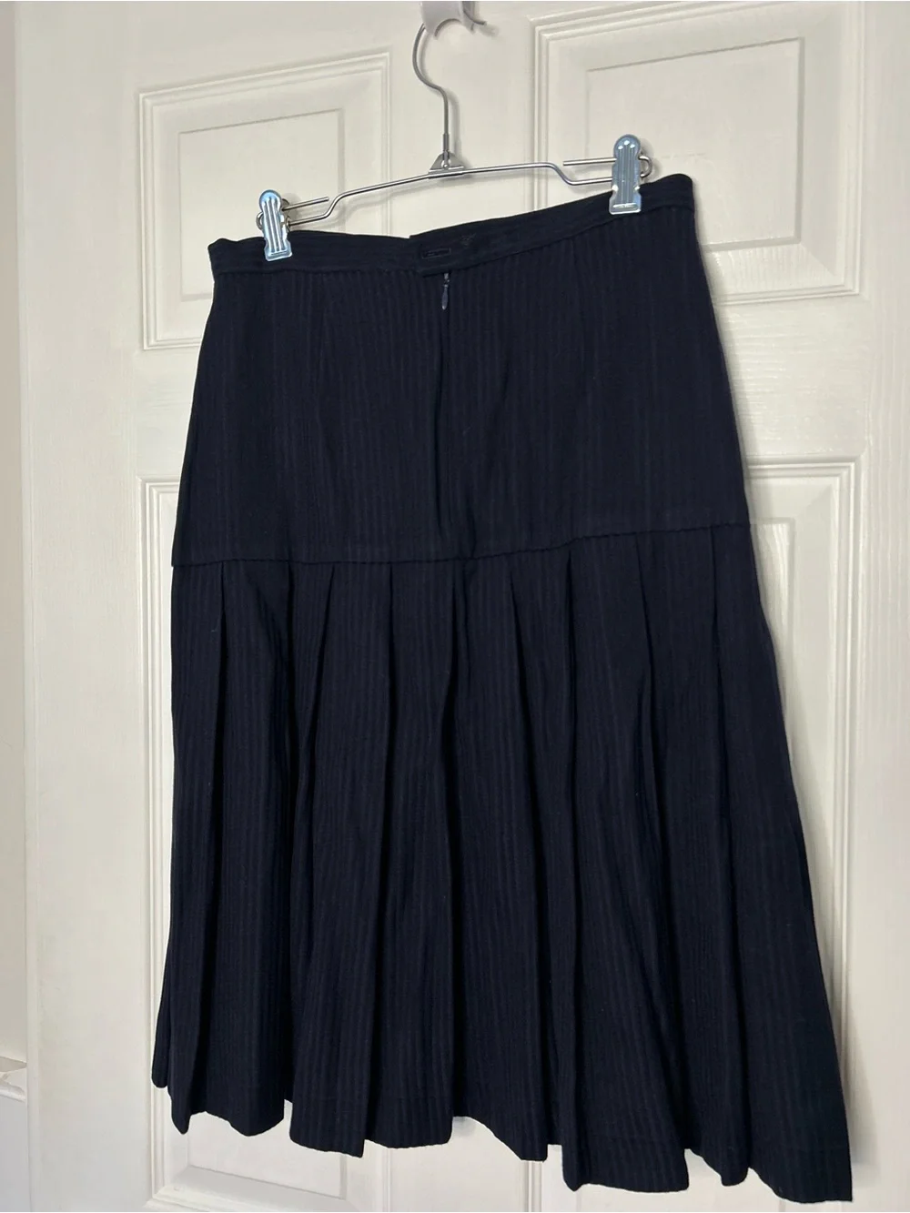 Christian Dior Vintage Striped Blazer Skirt Set
